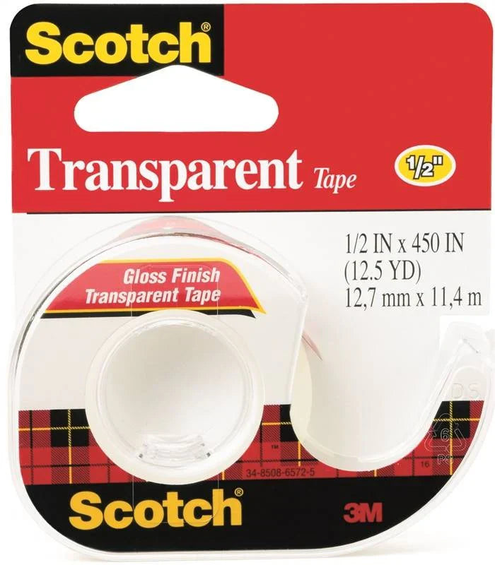 Scotch Transparent Tape 144, 0.5 in x 450 in - 8pk - A1 WHOLESALE LLC wholesale supplier Aonecostumer
