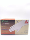 Himson vinyl gloves powder free size M,L,XL 100 count - My Store wholesale supplier Aonecostumer