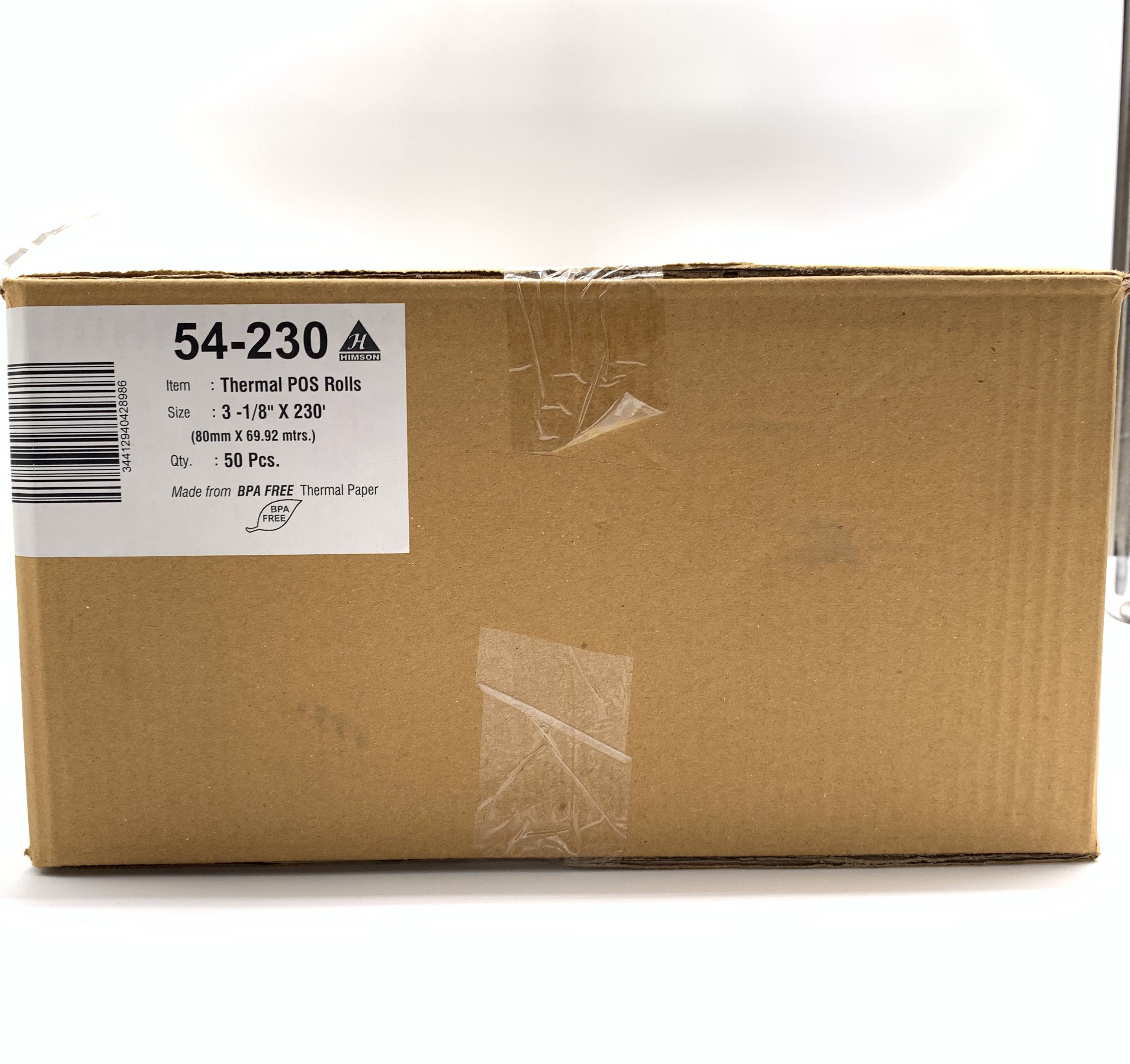 54- 230 Thermal pos 50 rolls - My Store wholesale supplier Aonecostumer