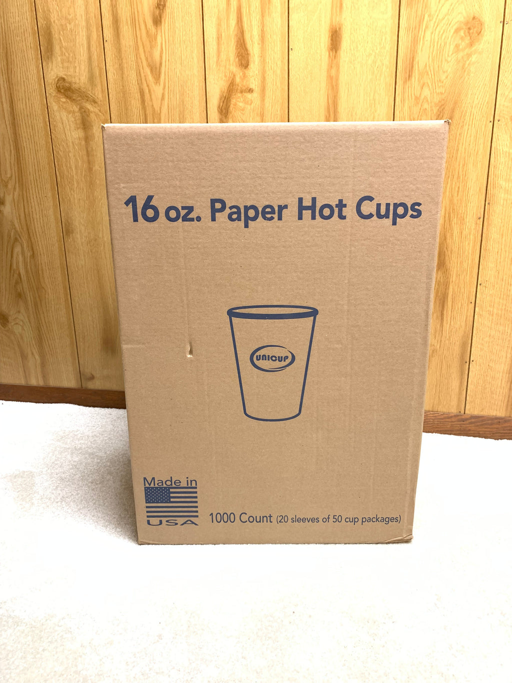 Paper hot cups 10oz, 12oz, 16oz 1000ct - My Store wholesale supplier Aonecostumer