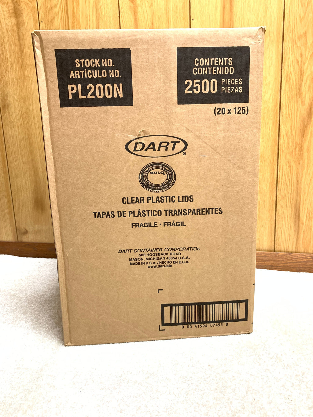 Dart PL100N/PL200N 1oz, 2oz clear plastic lids 2500 pcs - My Store wholesale supplier Aonecostumer