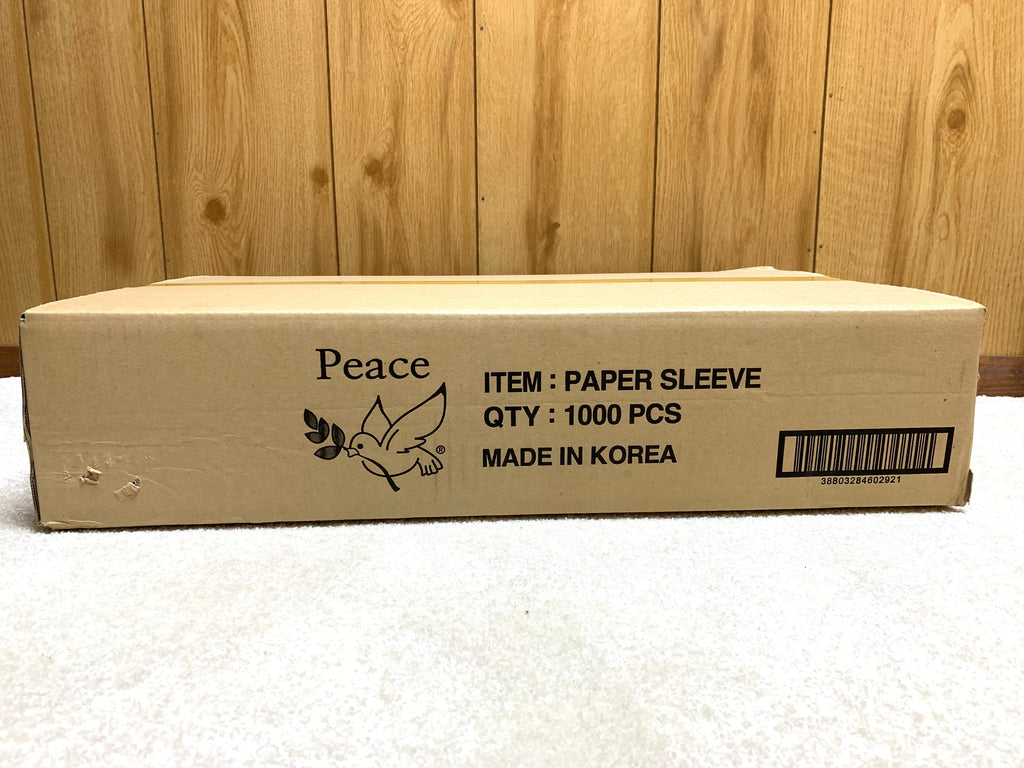 Peace paper cup sleeves 1000pcs - My Store wholesale supplier Aonecostumer