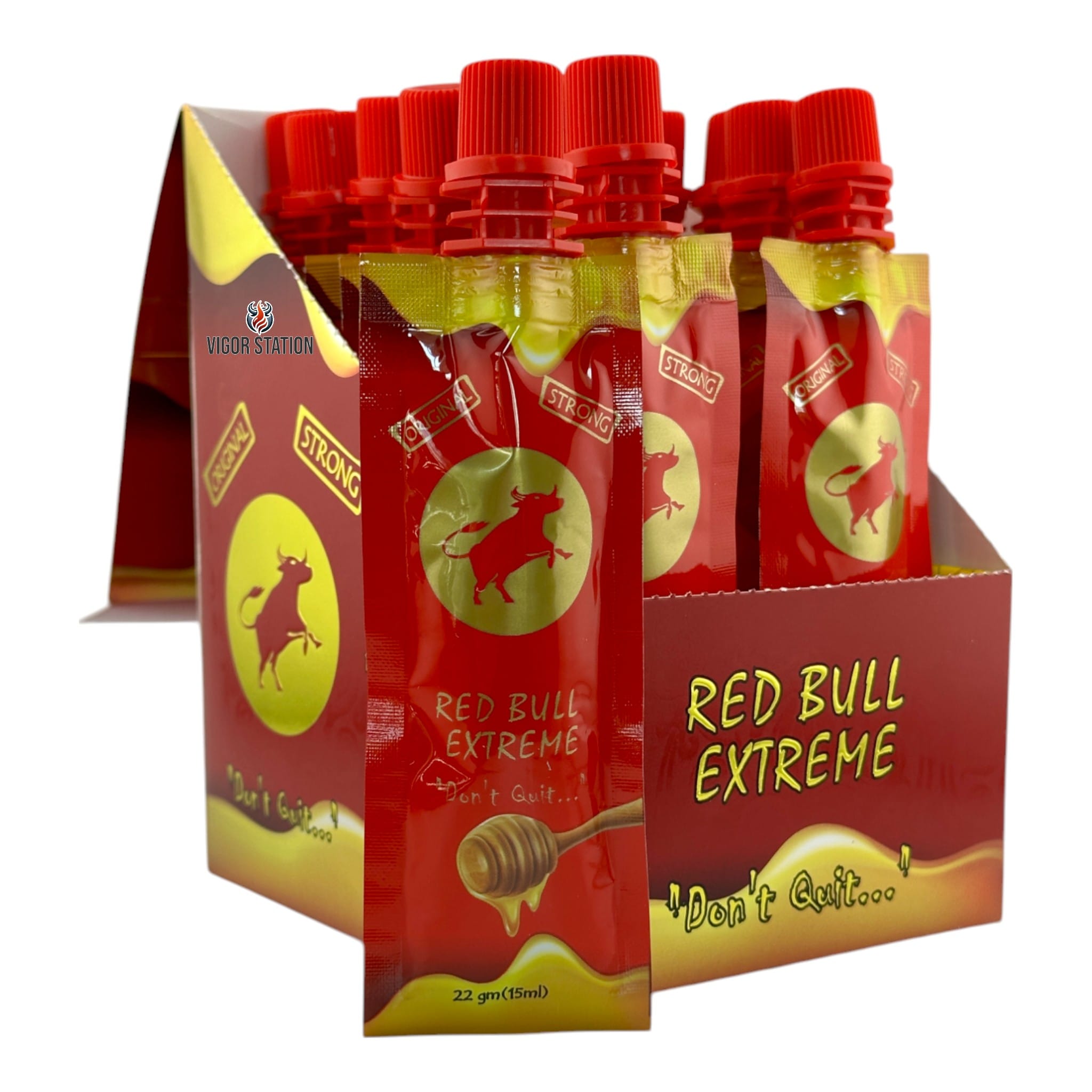 Red Bull Extreme Honey – 12 Pouches - Honey Packs Red Bull Extreme wholesale supplier Aonecostumer