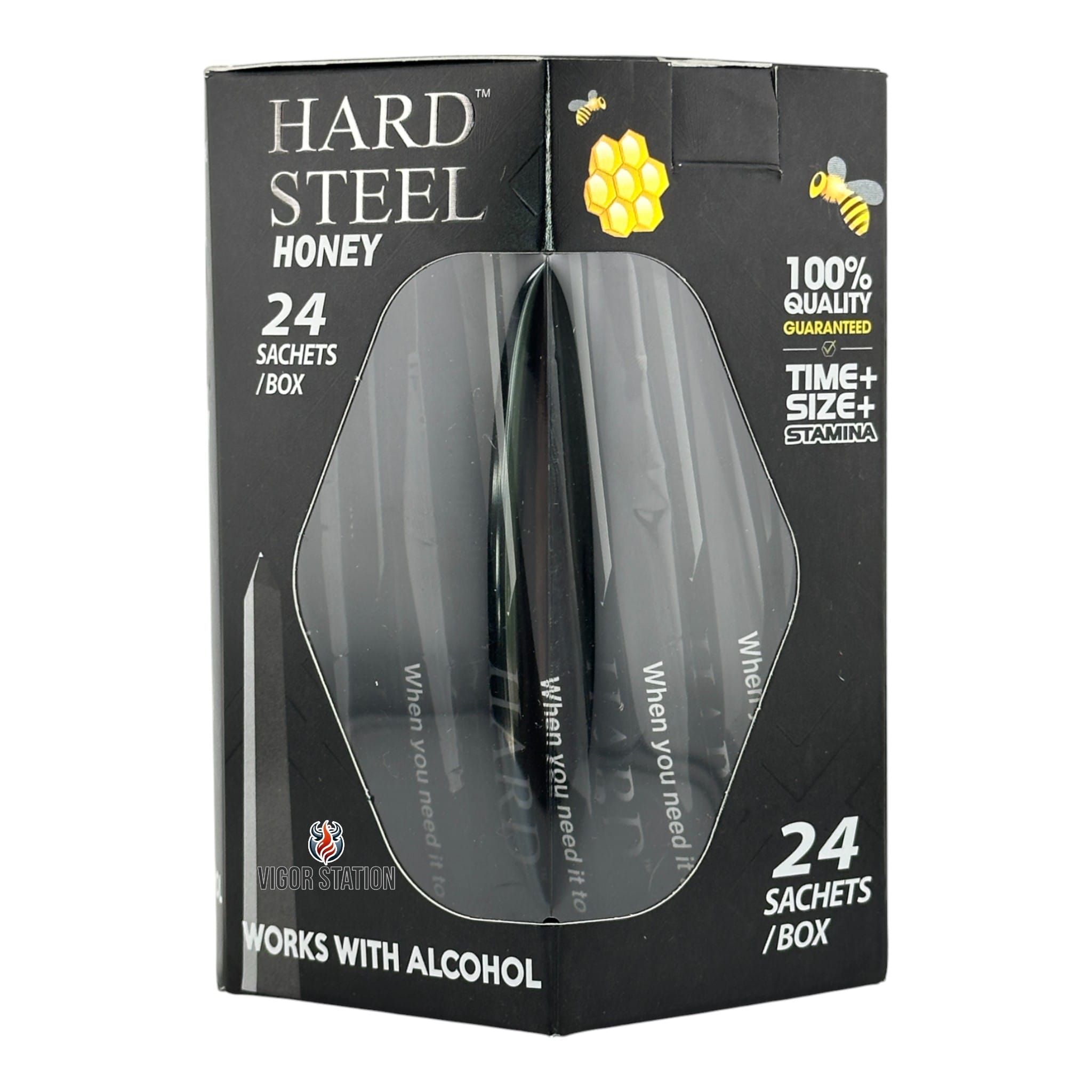 Hard Steel Honey – 24 Pack - Honey Packs Hard Steel wholesale supplier Aonecostumer