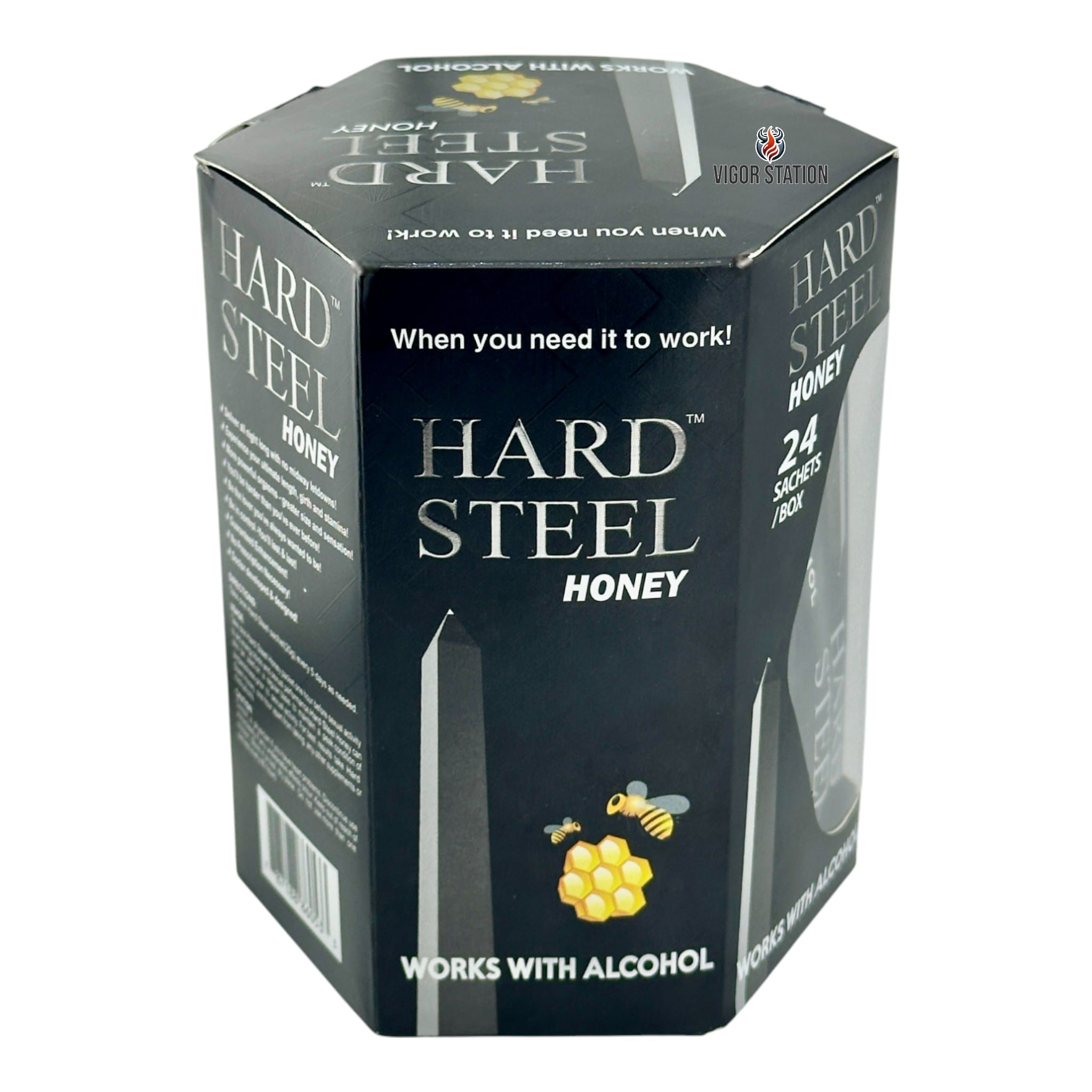Hard Steel Honey – 24 Pack - Honey Packs Hard Steel wholesale supplier Aonecostumer