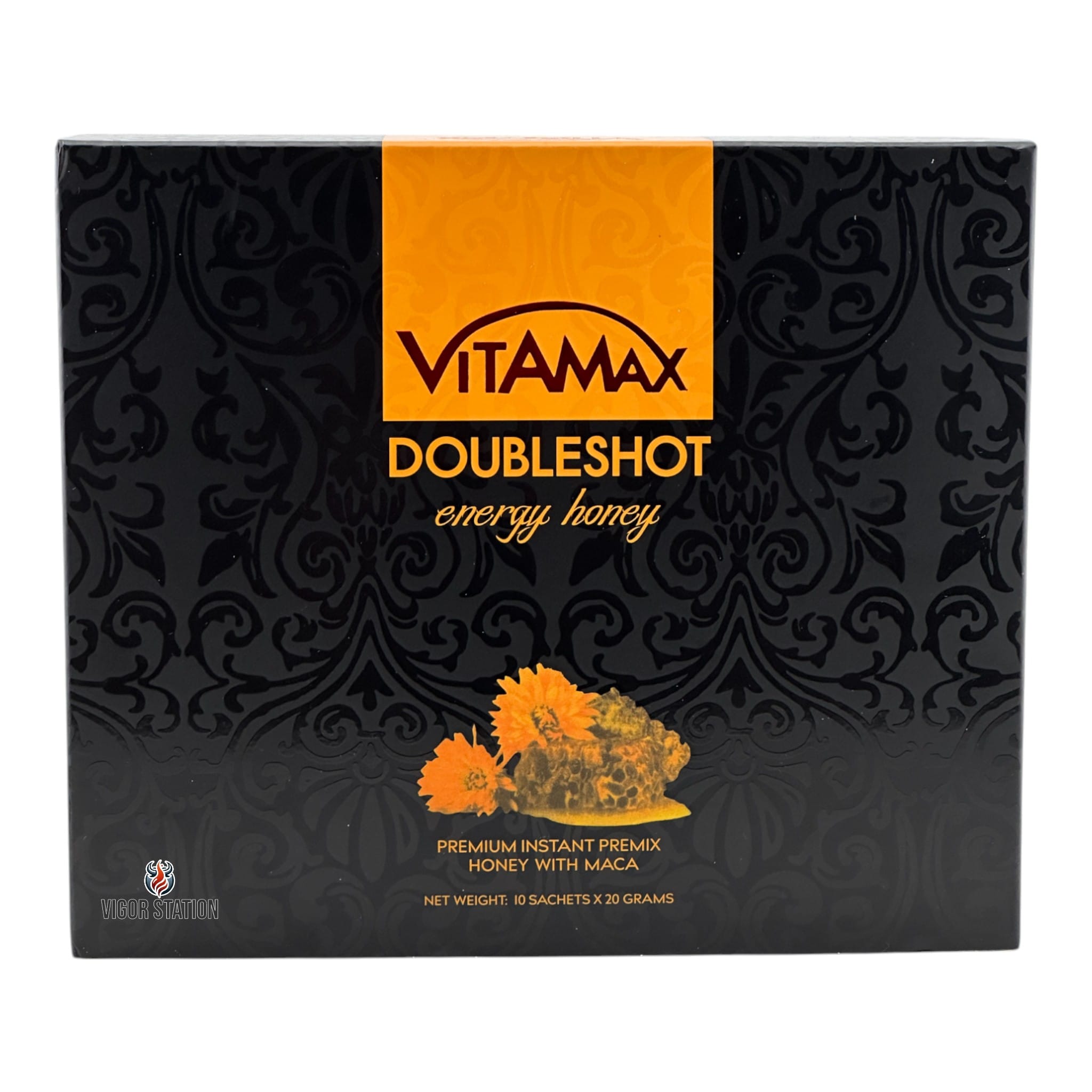 Vitamax Doubleshot Energy Honey – 10 Pack - Honey Packs Vitamax Energy Honey wholesale supplier Aonecostumer
