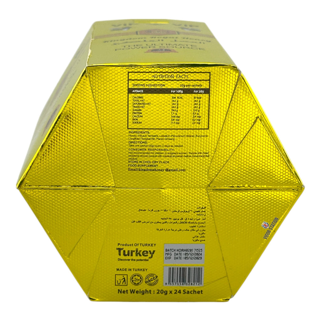 Royal Honey – 24 Pack - Honey Packs Royal Honey wholesale supplier Aonecostumer