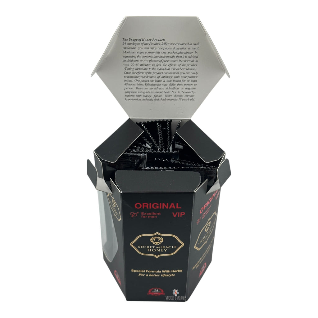 Secret Miracle Honey – 24 Pack - Honey Packs Secret Miracle Honey wholesale supplier Aonecostumer