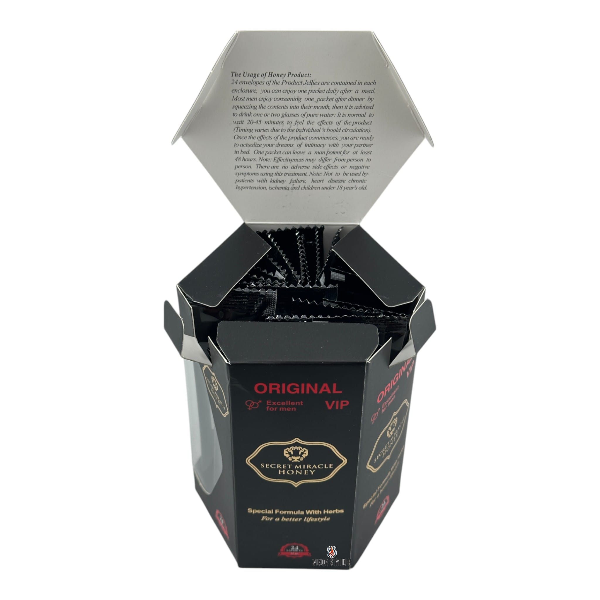 Secret Miracle Honey – 24 Pack - Honey Packs Secret Miracle Honey wholesale supplier Aonecostumer