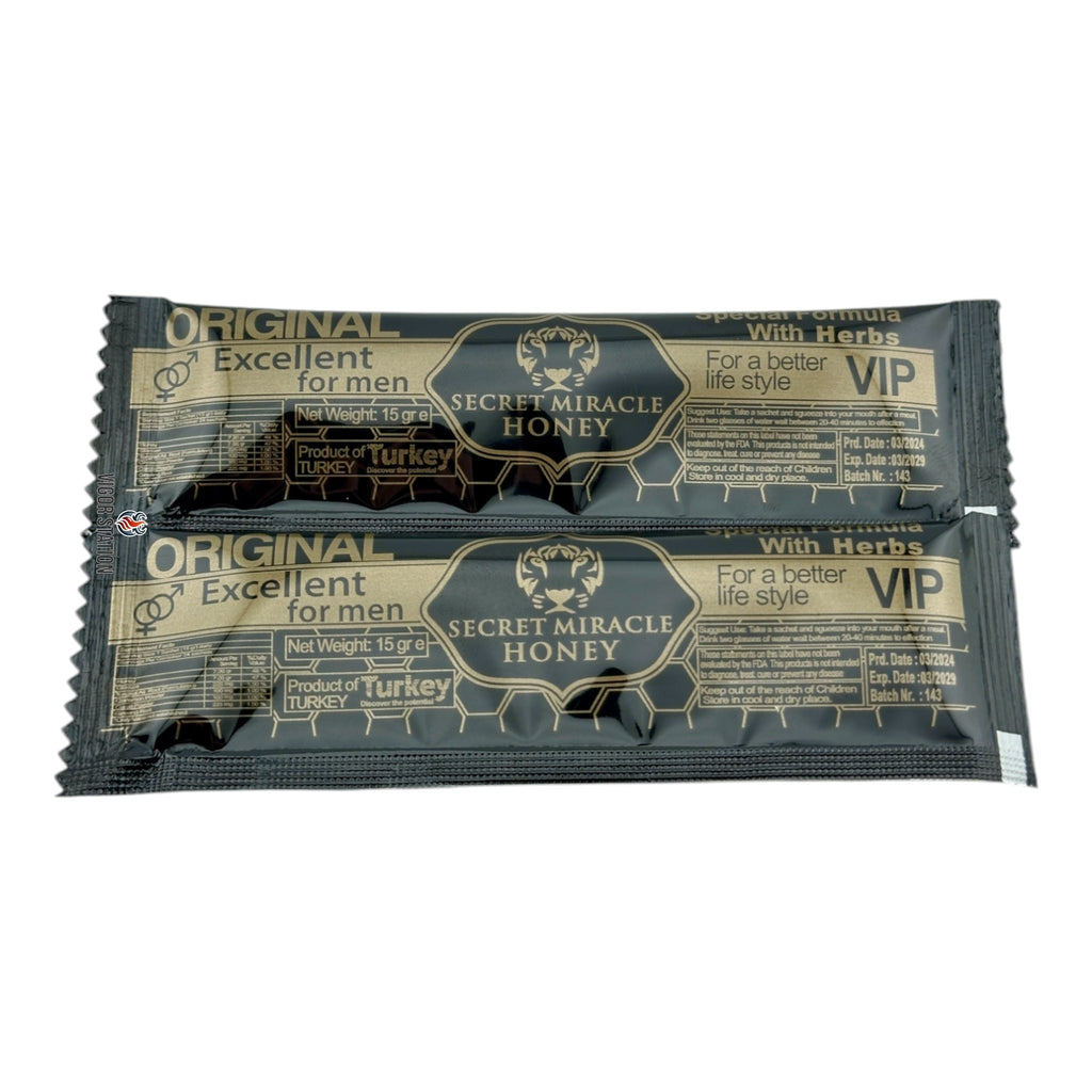 Secret Miracle Honey – 24 Pack - Honey Packs Secret Miracle Honey wholesale supplier Aonecostumer
