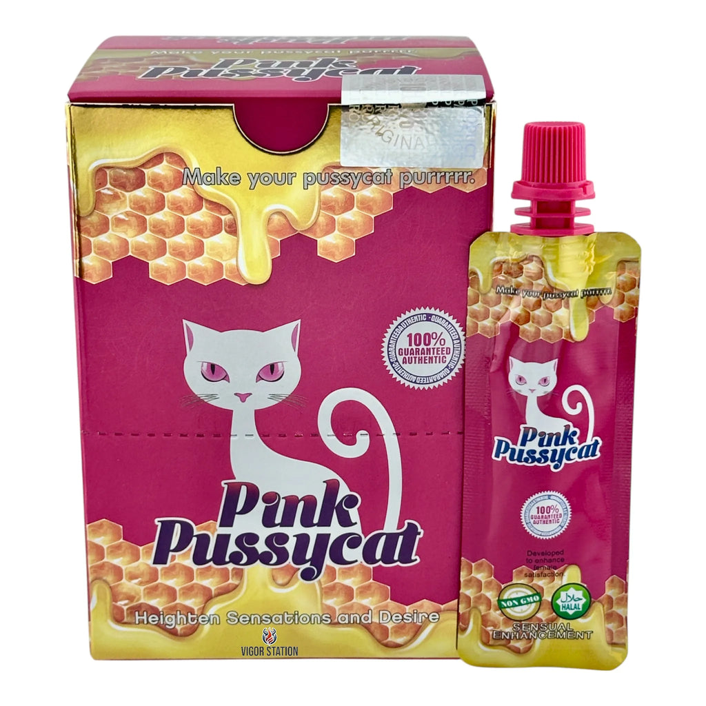 Women Pink Pussycat Honey 12 Pack Tubes - Vitalhoneyus wholesale supplier Aonecostumer