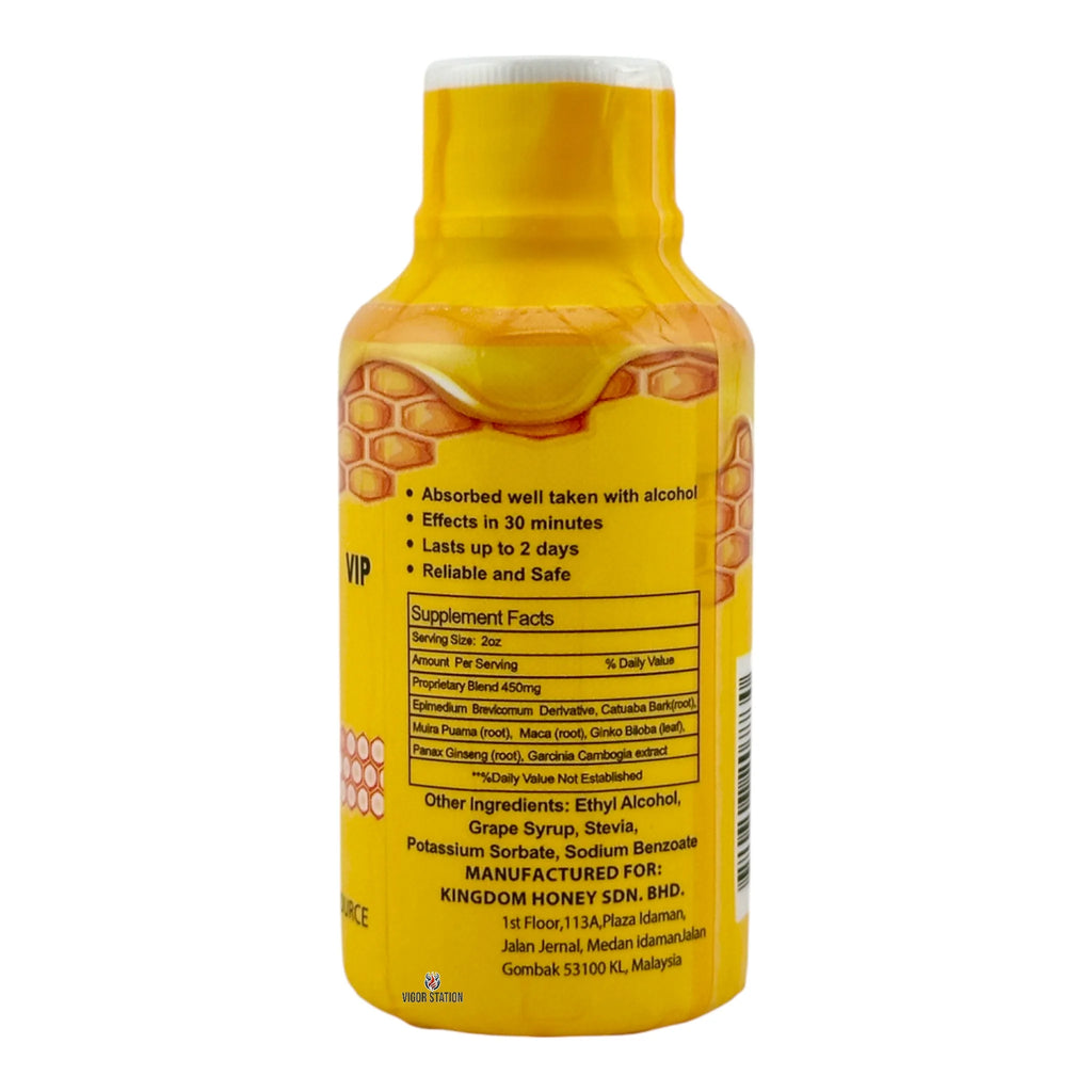 Royal Honey Liquid Shot 2oz - Vitalhoneyus wholesale supplier Aonecostumer