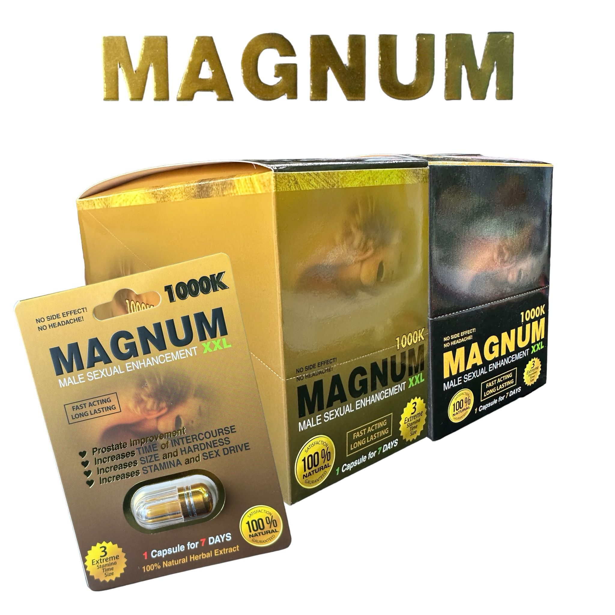 Magnum XXL Enhancement- 24ct - Enhancement Supplies Magnum wholesale supplier Aonecostumer