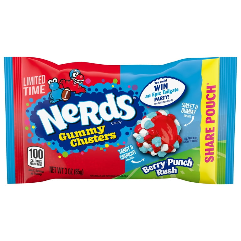 Nerds Gummy Clusters Berry Punch Rush 3oz/12pk - My Store wholesale supplier Aonecostumer