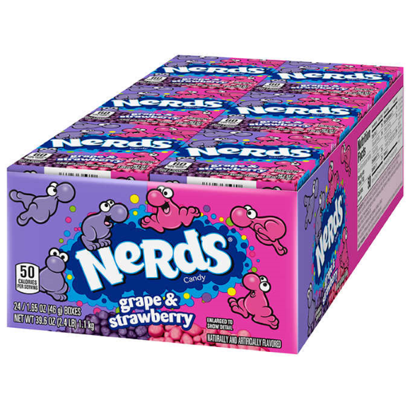 Nerds Clusters Grape + Strawberry – 3 oz bag - My Store wholesale supplier Aonecostumer