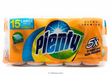 Plenty ultra premium paper 15 rolls - My Store wholesale supplier Aonecostumer