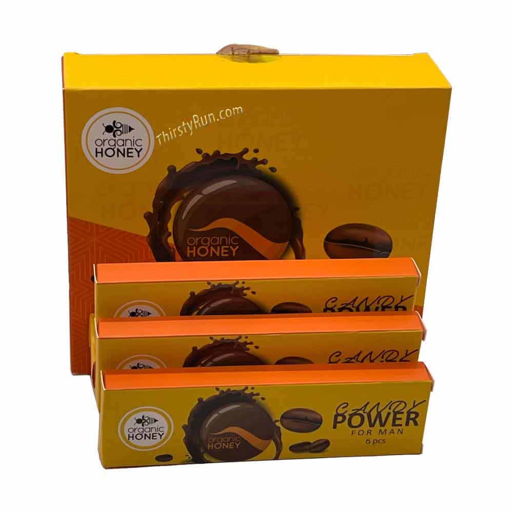 Organic Honey Candy Power For Man (6 ct.) - Male Candy & Chocolate Organic Honey wholesale supplier Aonecostumer
