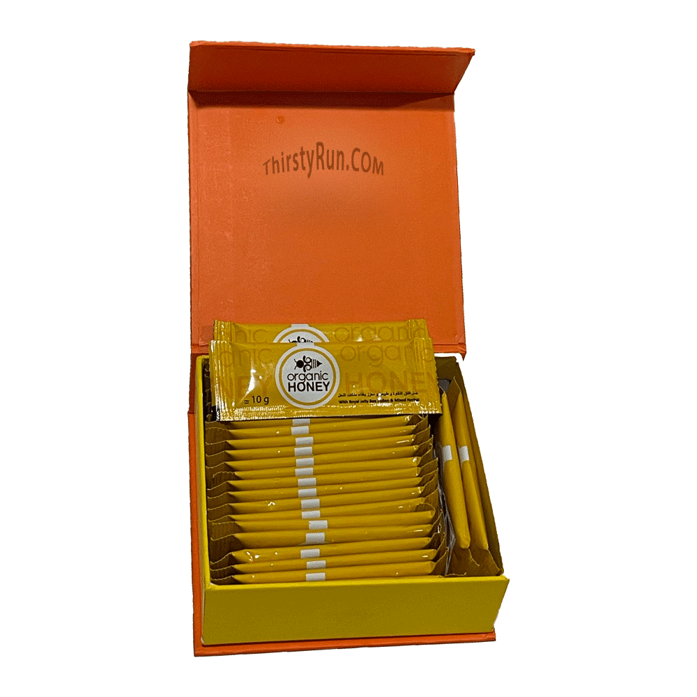 Organic Royal Honey – 24 Packs x 10 Grams - Honey ThirstyRun.com wholesale supplier Aonecostumer
