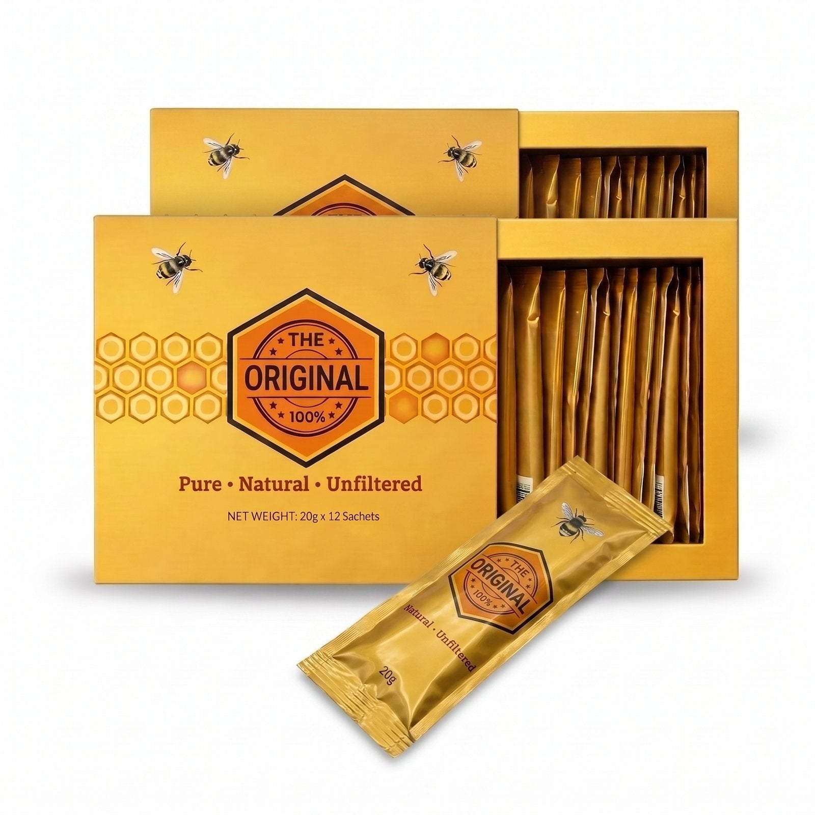 2 x The Original Honey Sachet – 12 Packs