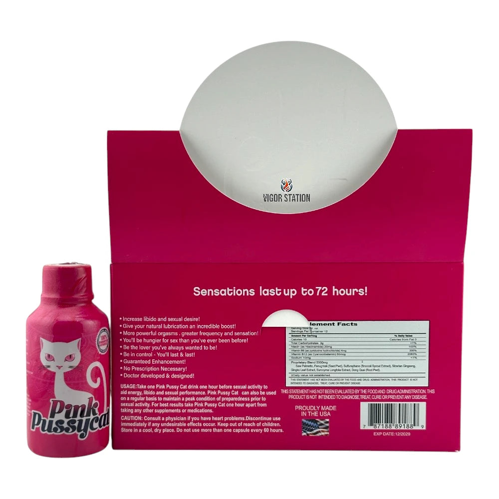Pink Pussycat Liquid Shot – 2oz - Liquid Shots Pink Pussycat wholesale supplier Aonecostumer