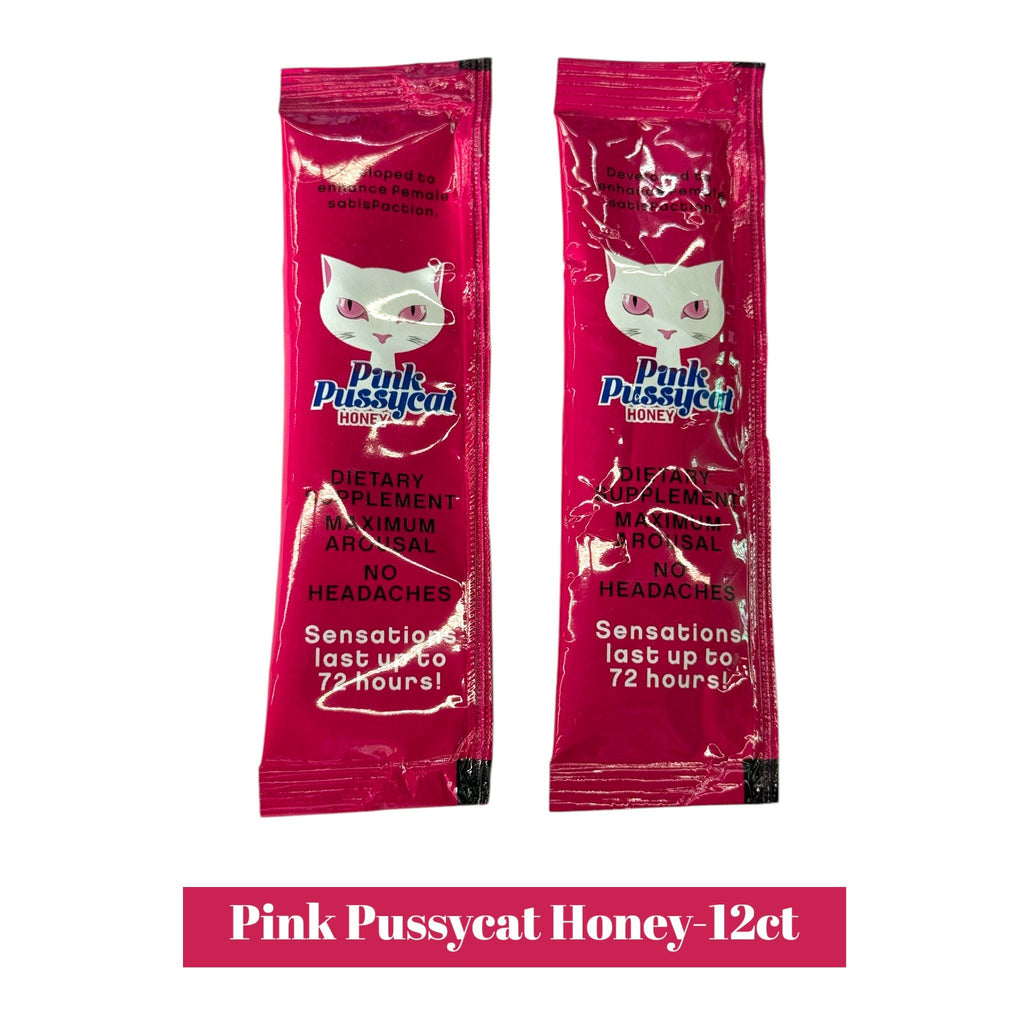 Pink Pussycat Honey-12ct - Enhancement Supplies Pink Pussycat wholesale supplier Aonecostumer