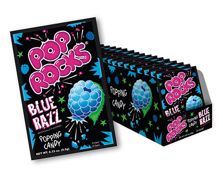 Pop Rocks Blue Raspberry Flavor (24 Packs Per Box) - UsaCandyWholesale.Com wholesale supplier Aonecostumer