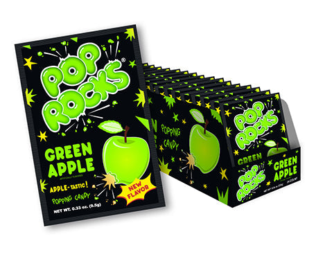 Pop Rocks Green Apple Flavor (24 Packs Per Box) - UsaCandyWholesale.Com wholesale supplier Aonecostumer