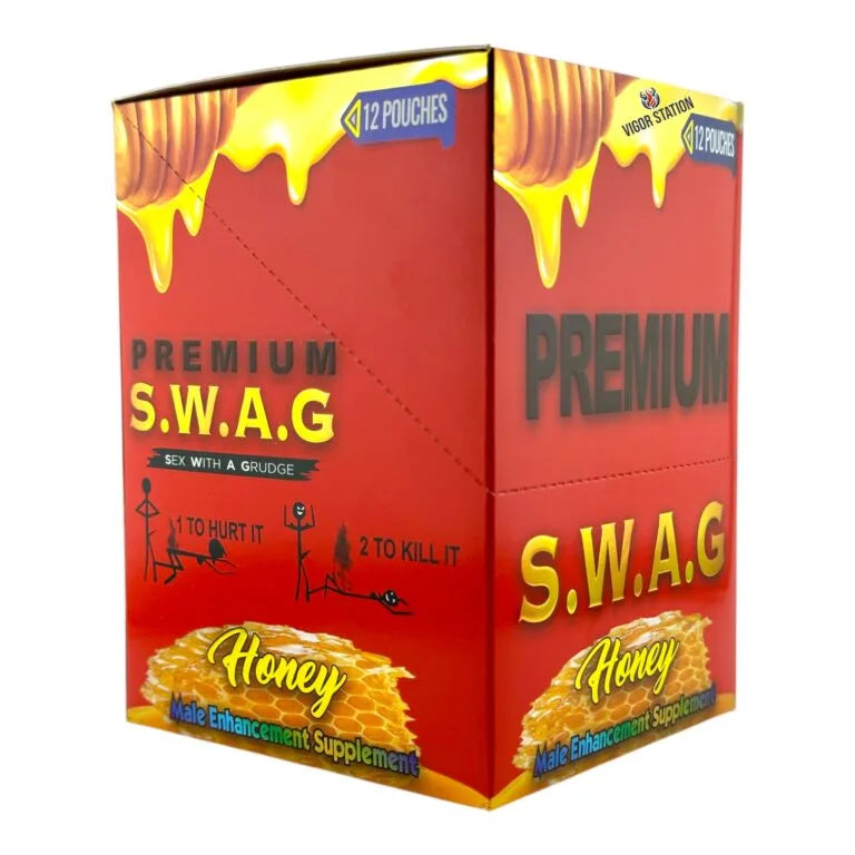 Premium Swag Honey Men’s – 12 Pack - Vitalhoneyus wholesale supplier Aonecostumer