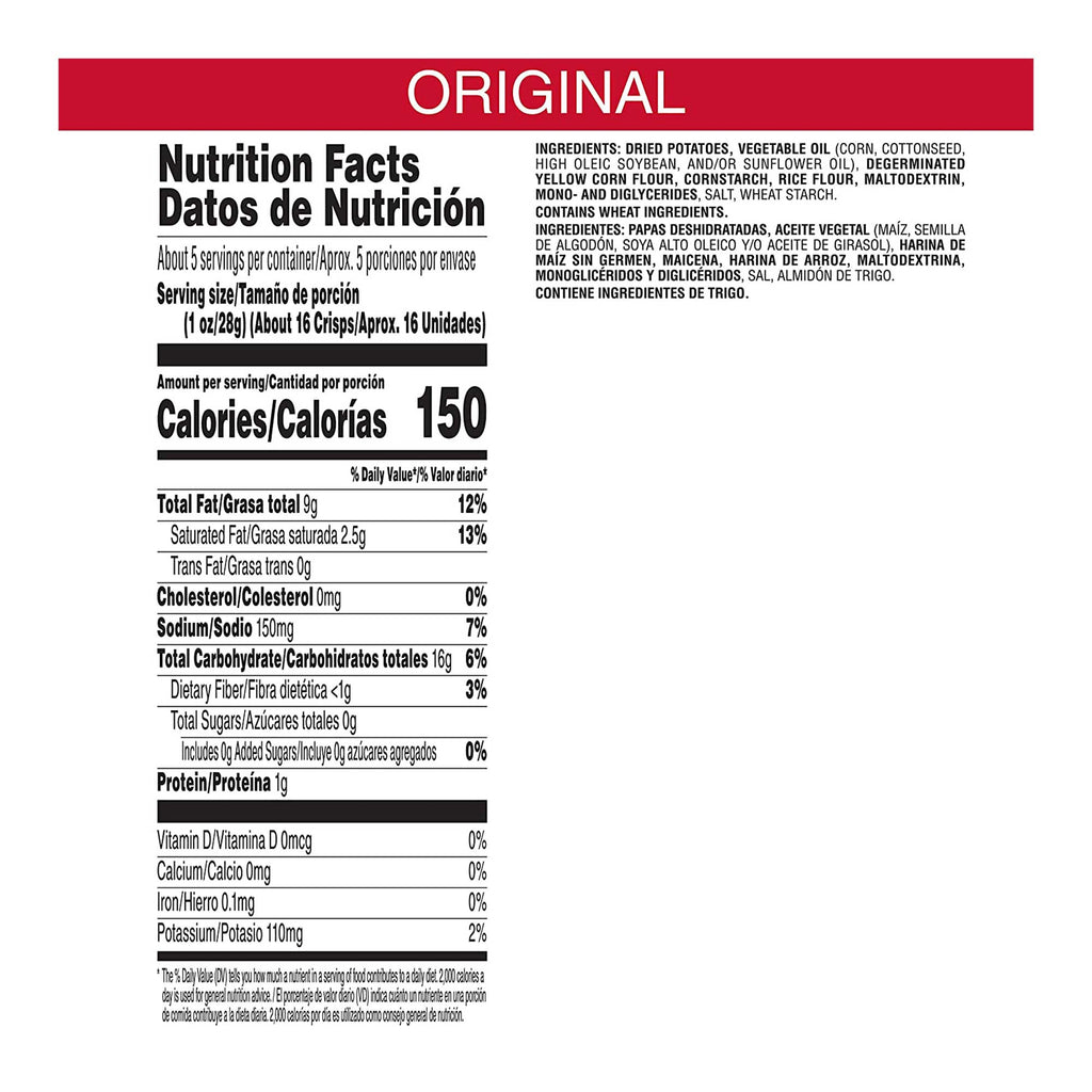 Pringles Original Potato Crisps Chips ( 5.96 Ounce, 14 Count )