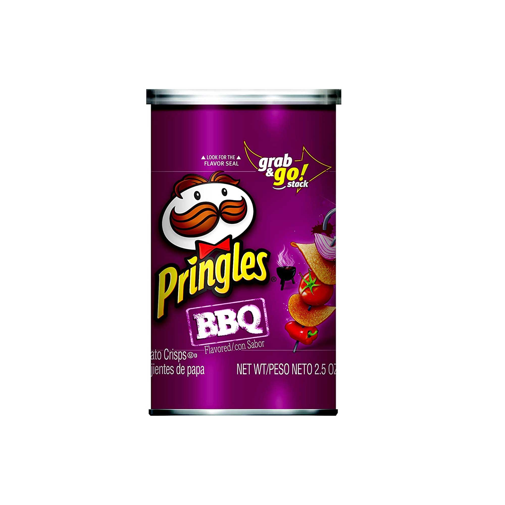 Pringles BBQ Potato Crisps Chips ( 2.5 Ounce, 12 Count )