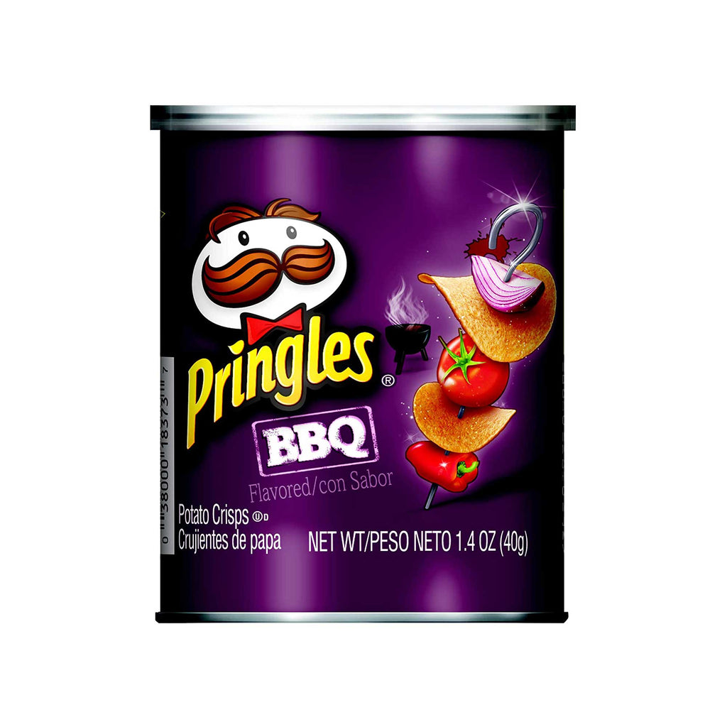 Pringles BBQ Potato Crisps Chips ( 1.4 Ounce, 12 Count )