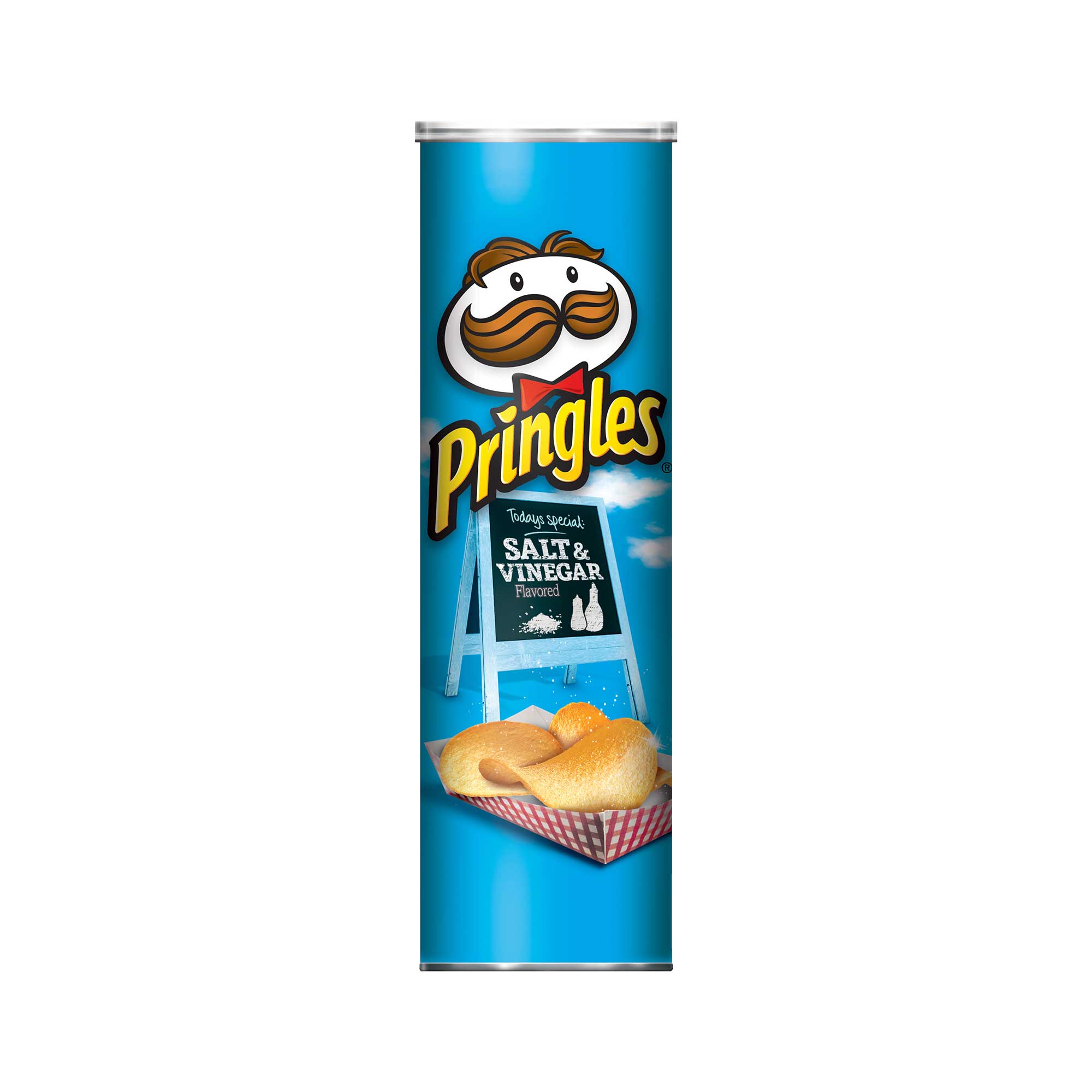 Pringles Salt & Vinegar Potato Crisps Chips ( 5.96 Ounce, 14 Count )
