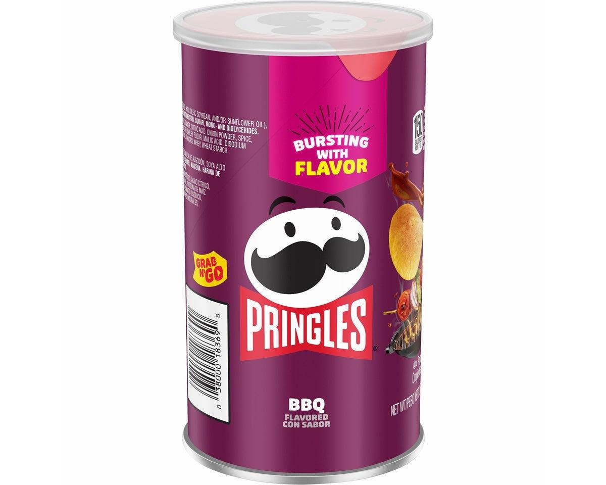 Pringles BBQ "Grab n' Go" Potato Chips 2.5 oz. Can