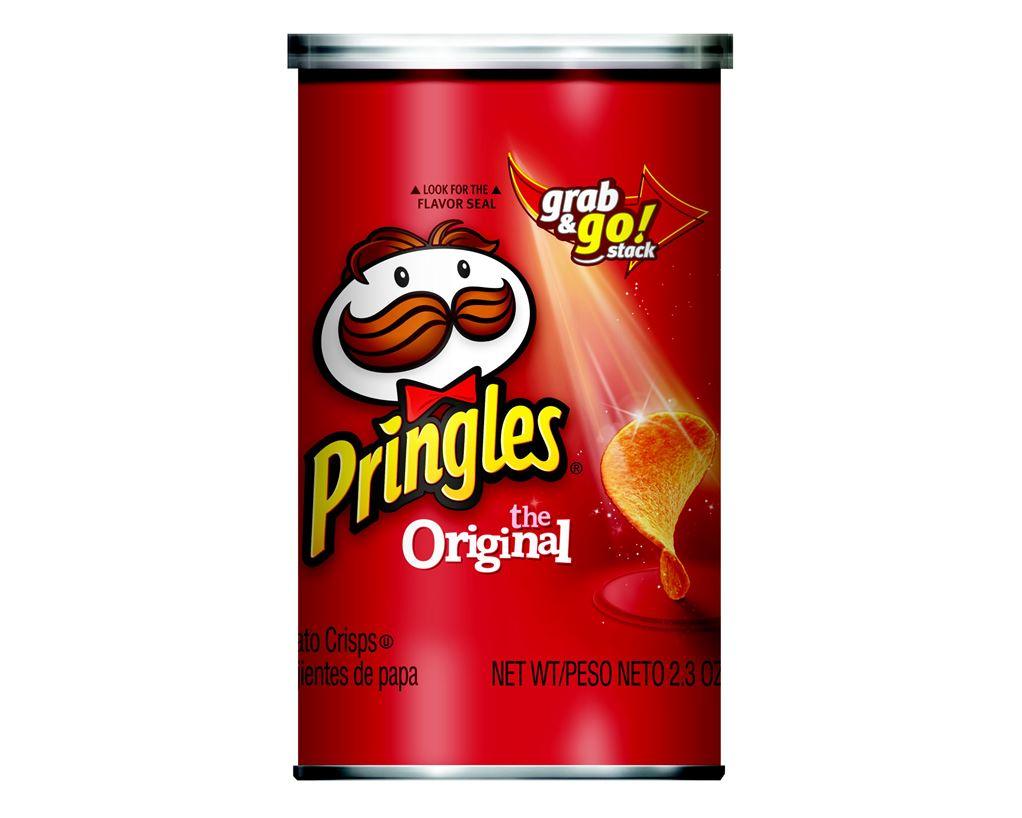 Pringles Grab n' Go Original Flavored Potato Crisps Cans