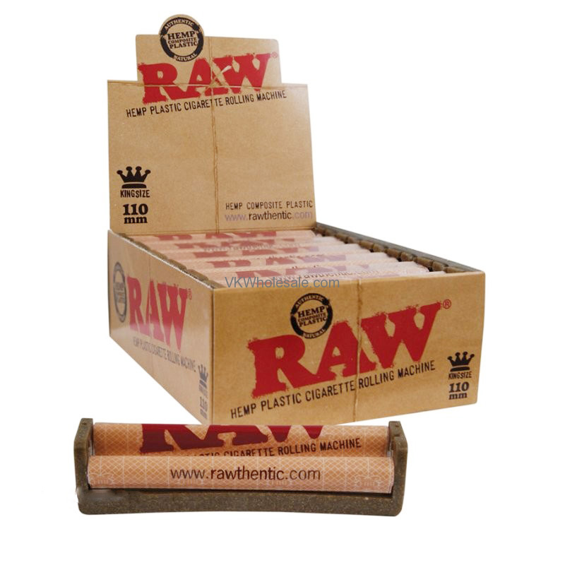 RAW Rolling Machine 110mm (Pack of 12) - Tubes RAW wholesale supplier Aonecostumer