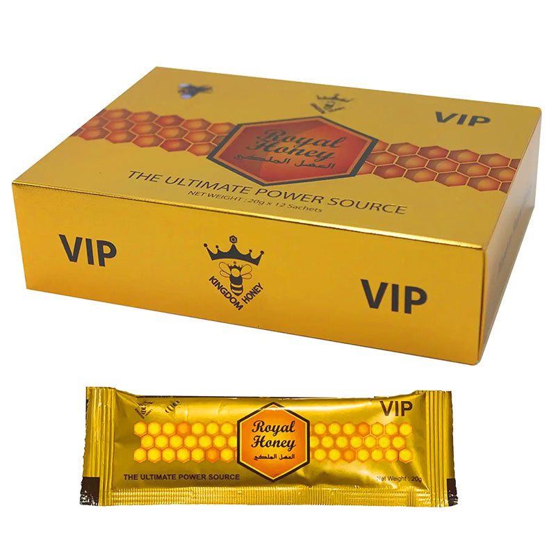 2 x Royal Honey Gold For Man – 12 Packs x 20 Grams - Honey ThirstyRun.com wholesale supplier Aonecostumer
