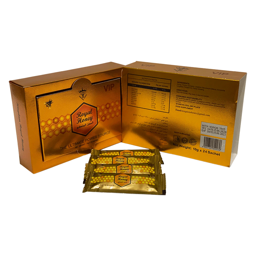 Royal Honey Gold For Man – 24 Packs x 10 Grams - Honey for Him ThirstyRun.com wholesale supplier Aonecostumer