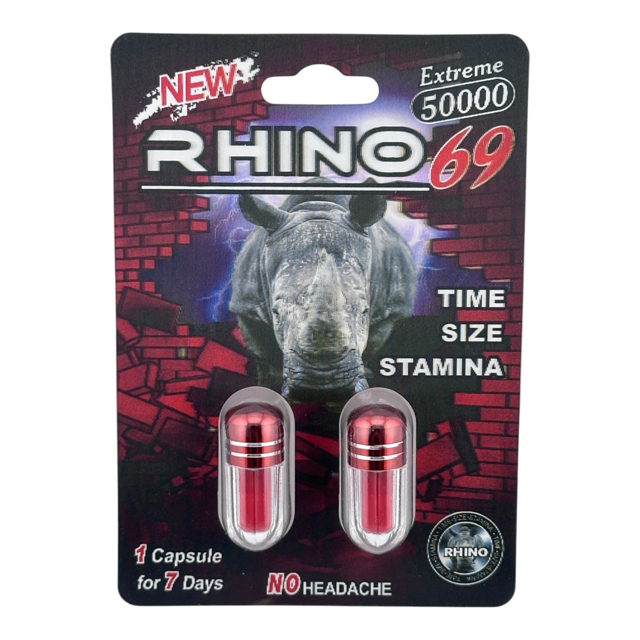 Rhino 69 50000K Twin Pack – 2 Pills - Pills Rhino wholesale supplier Aonecostumer