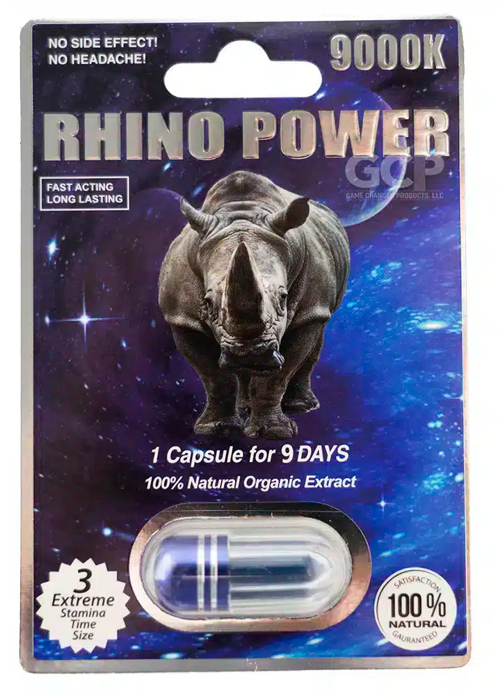 Rhino Power 9000K Male Pills