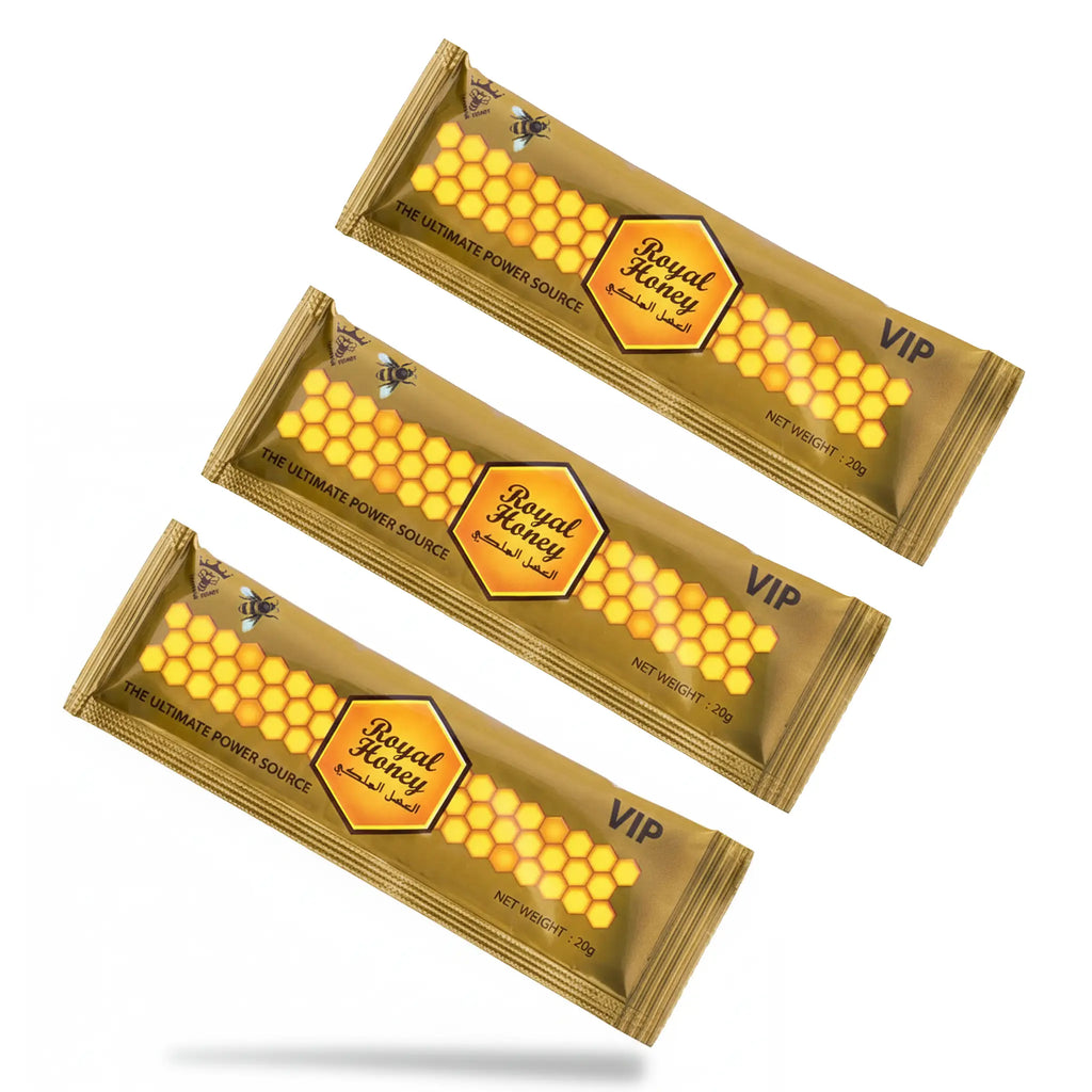 Royal Honey Gold For Man – 3 Packs x 20 Grams – Authentic Brand - Honey ThirstyRun.com wholesale supplier Aonecostumer
