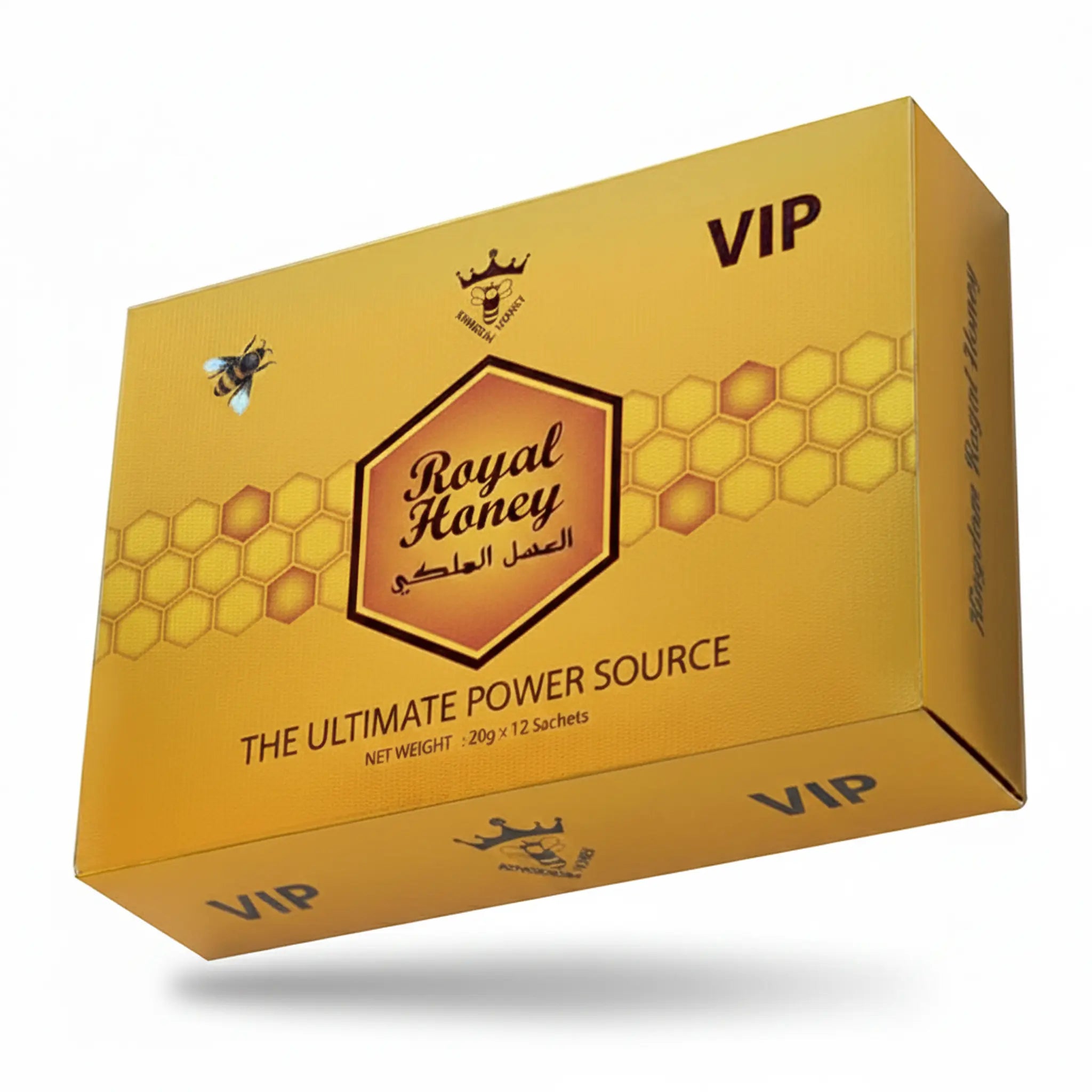 Royal Honey Gold For Man – 3 Packs x 20 Grams – Authentic Brand - Honey ThirstyRun.com wholesale supplier Aonecostumer