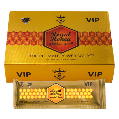 Royal Honey Gold For Man – 12 Packs x 20 Grams - Honey ThirstyRun.com wholesale supplier A1 main