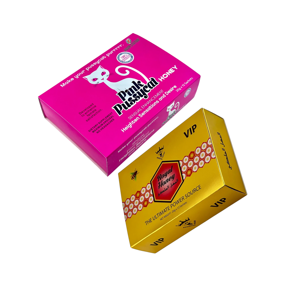 Royal Honey & Pink Pussycat Combo Pack - Honey Packs Pink Pussycat, Royal Honey wholesale supplier Aonecostumer