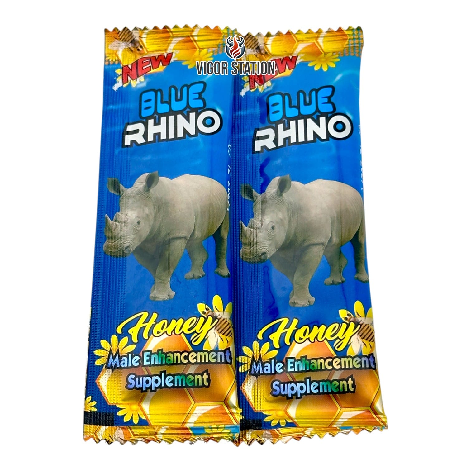 Blue Rhino Honey – 24 Pack - Honey Packs Rhino wholesale supplier Aonecostumer