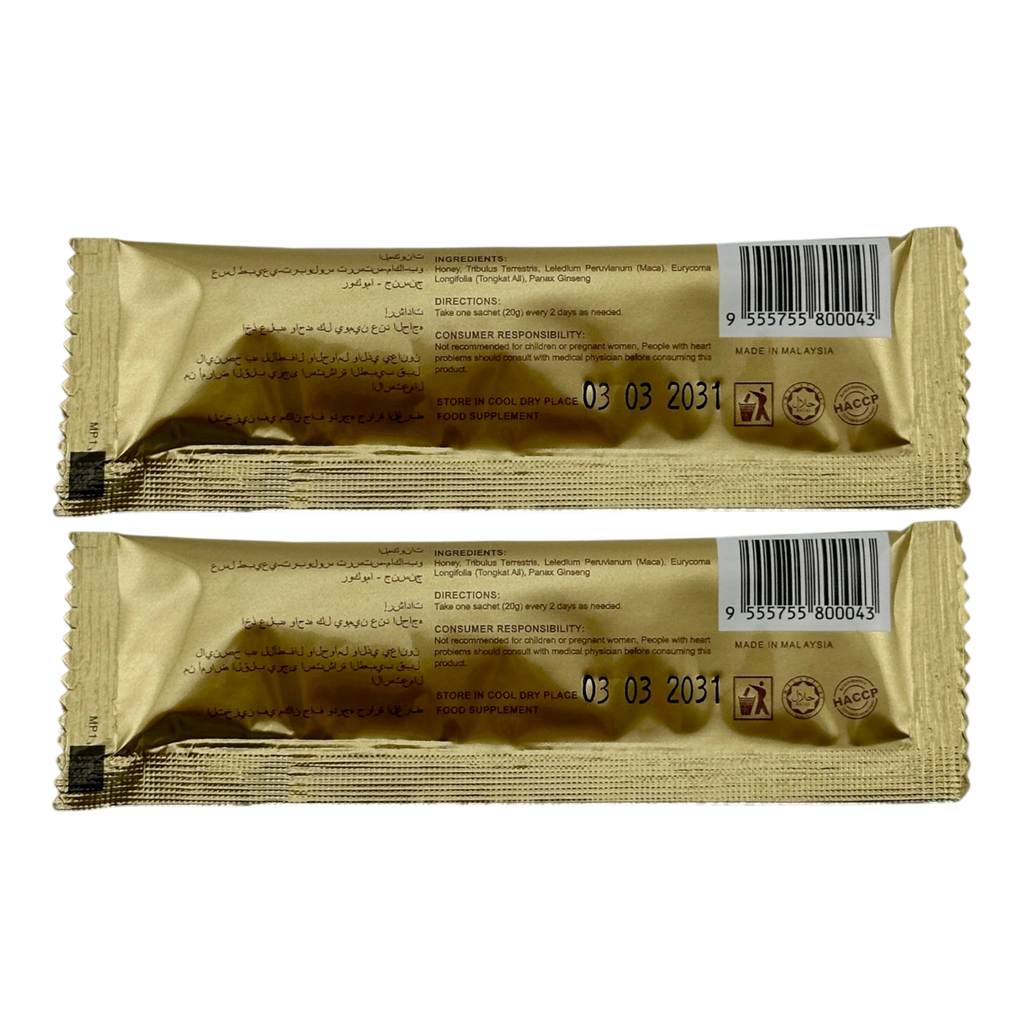 Royal Honey Packs – 12 Sachets (20g each) - Honey Packs Vigor Station wholesale supplier Aonecostumer