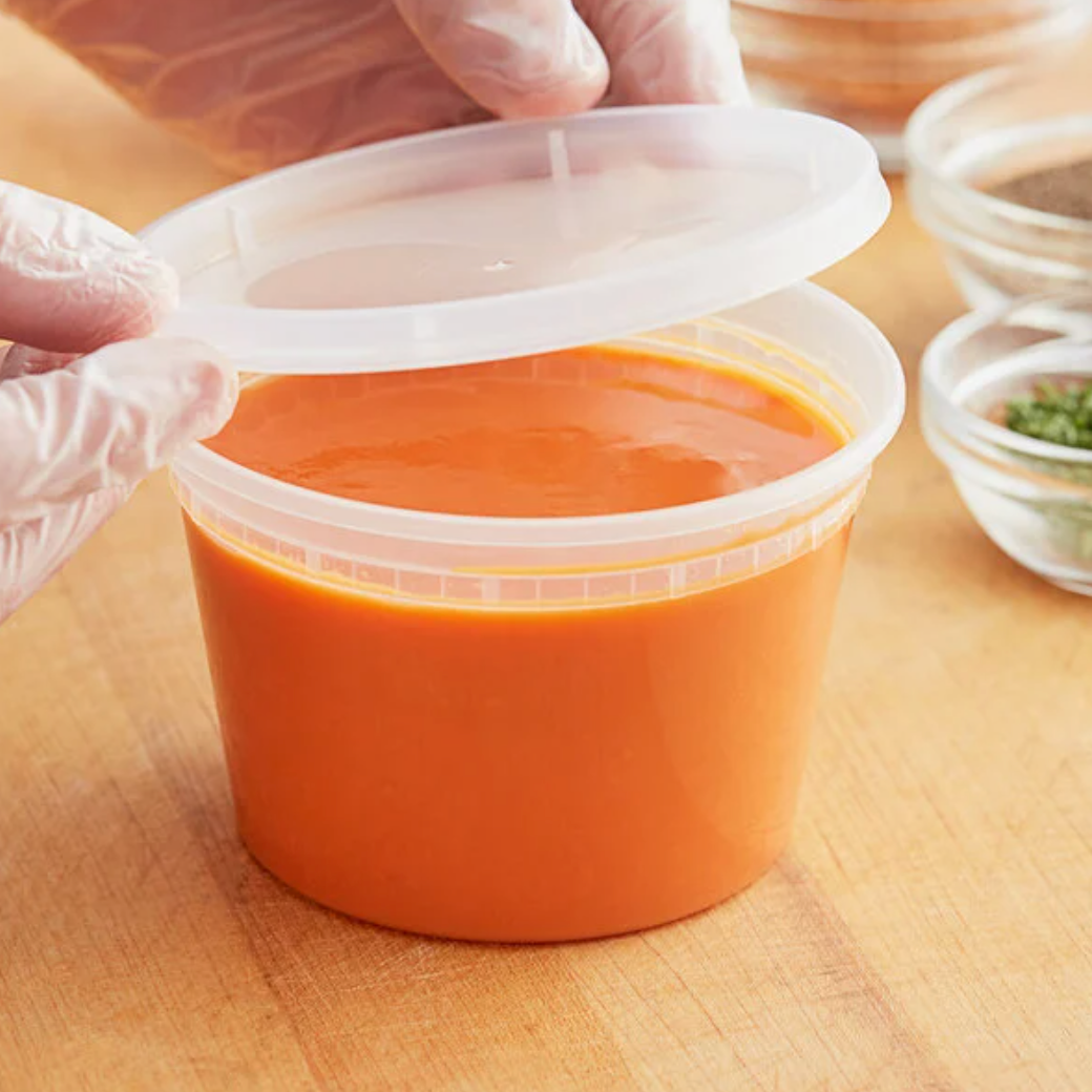 A&B 16oz containers with lids 240 combo pack - My Store wholesale supplier Aonecostumer