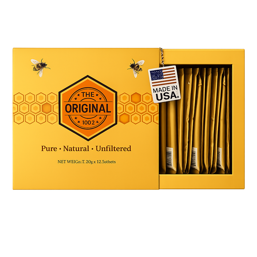The Original Honey Sachets – 12 Sachets Each