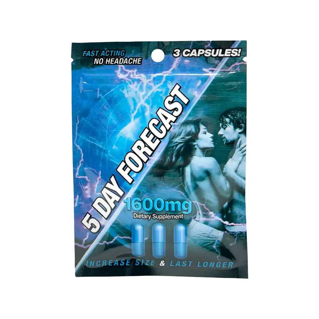 5 Day Forecast Pills – 24 x 1 ct. - Pills ThirstyRun.com wholesale supplier Aonecostumer
