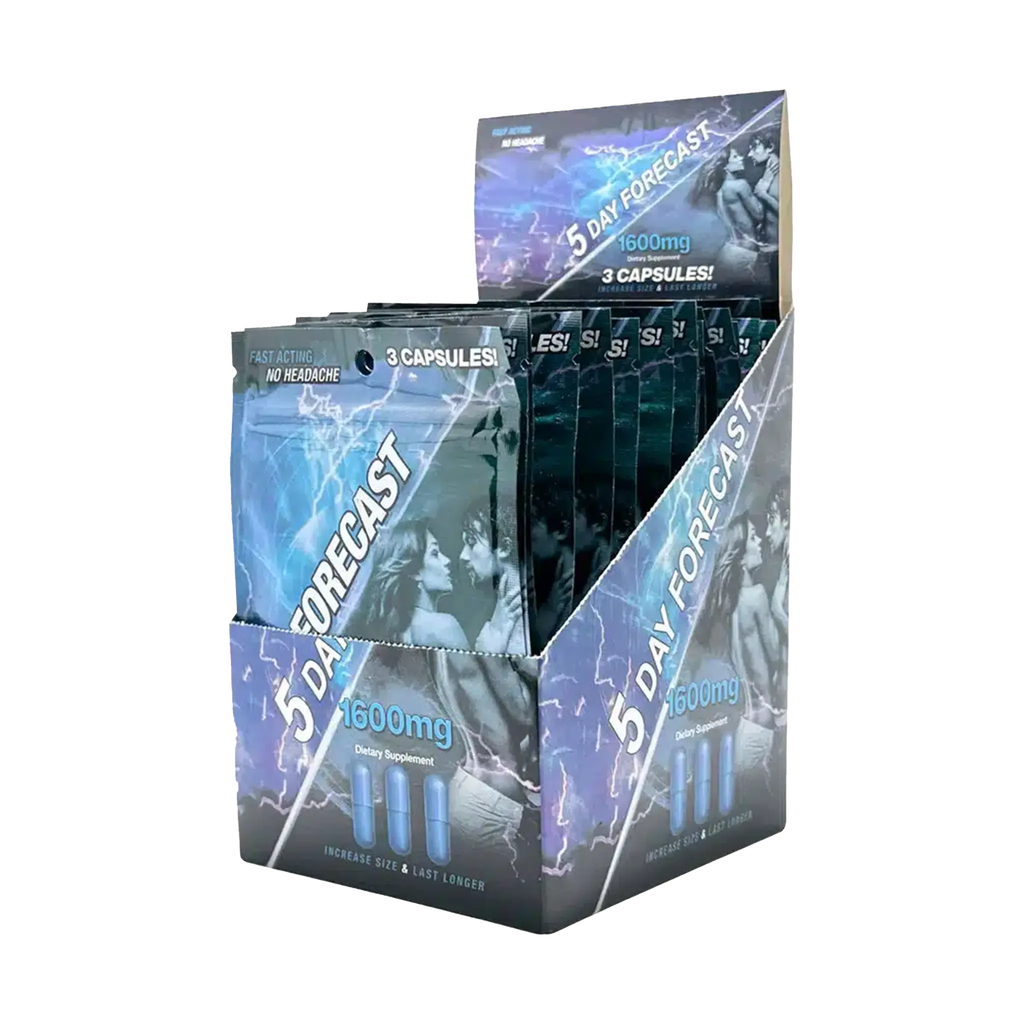 5 Day Forecast Pills – 24 x 1 ct. - Pills ThirstyRun.com wholesale supplier Aonecostumer