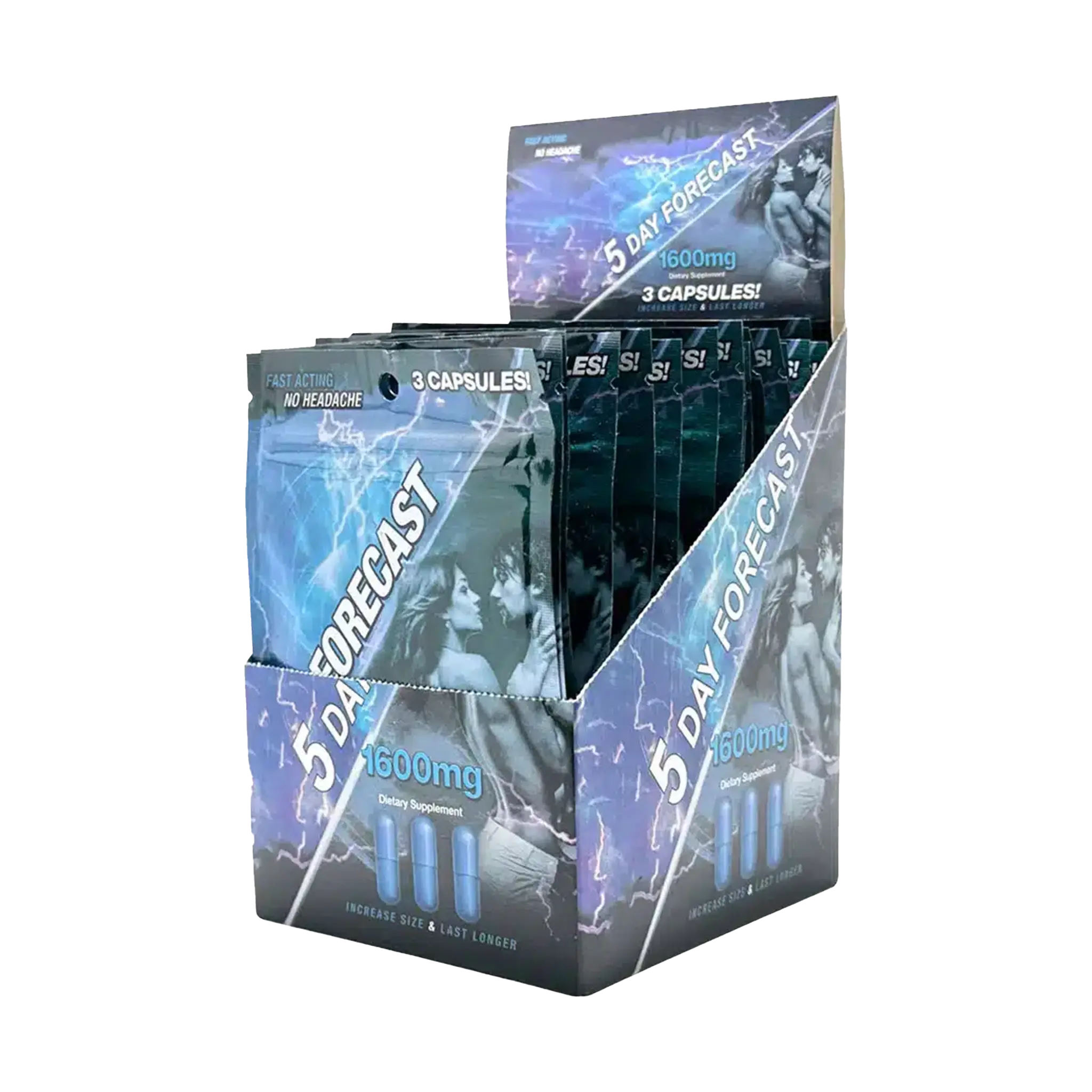 5 Day Forecast Pills – 24 x 1 ct. - Pills ThirstyRun.com wholesale supplier Aonecostumer